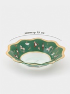 Салатник Доляна «Сказочные истории», d=19, h=3.7 см, стекло, белый, зелёный 10872402 Салатник Доляна «Сказочные истории», d=19, h=3.7 см, стекло, белый, зелёный 10872402
