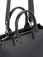 УЦЕНКА Сумка женская 1791,1, TEXTURA,33×9×23, отд на молнии, н/карман, черный 10952545