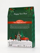 Подарочный набор новогодний: гель для душа, пена для ванны и мочалка, URAL LAB 10872555