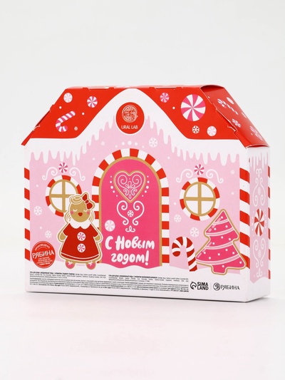 Гель для душа «С Новым годом», lovely lollipop, набор 2 шт. × 200 мл, URAL LAB