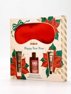 Новогодний подарочный набор косметики: гель для душа, крем для рук, бальзам для губ, маска для сна, URAL LAB - фото 118996651