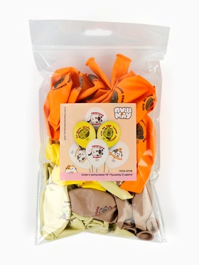 Воздушные шары латексные 14" «ПушМяу», 50 шт.