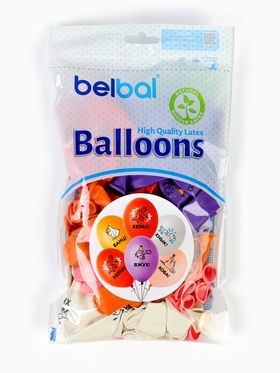 Воздушные шары латексные 14" «Мемы», 50 шт.