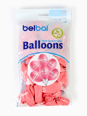 Воздушные шары латексные 14" «С ДР Систер!», 50 шт.