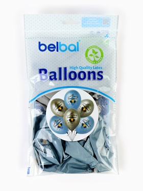 Воздушные шары латексные 14" «С юбилеем», 25 шт.