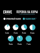 Влажный корм Crave для кошек, пауч лосось в желе 70 г - Фото 7