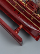 УЦЕНКА Корабль сувенирный «Бреслау», трёхмачтовый, под тёмное дерево, паруса бежевые, 49×43×8 см 136 10952578