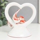УЦЕНКА Сувенир керамика "Золотые рыбки в сердце" МИКС 12х7,5х12 см - Фото 5