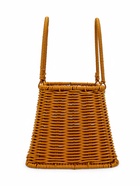 Корзина плетёная для хранения, 25×18×15 см, ручка h=14 см, коричневая - Фото 6