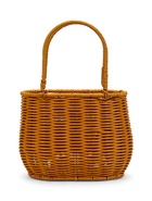 Корзина плетёная для хранения, 21×13×17 см, ручка h=13 см, коричневая - Фото 5