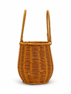 Корзина плетёная для хранения, 21×13×17 см, ручка h=13 см, коричневая - Фото 6