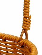 Корзина плетёная для хранения, 21×13×17 см, ручка h=13 см, коричневая 10913314