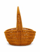 Корзина плетёная для хранения, 34×26×14 см, ручка h=20 см, коричневая - фото 809291482 Корзина плетёная для хранения, 34×26×14 см, ручка h=20 см, коричневая - фото 809291482