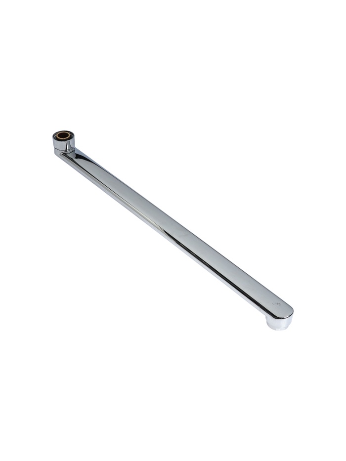 УЦЕНКА Излив для смесителя ZEIN, 3/4", прямой, нержавеющая сталь, 40 см, аэратор пластик - Фото 1