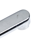 УЦЕНКА Излив для смесителя ZEIN, 3/4", прямой, нержавеющая сталь, 40 см, аэратор пластик - Фото 6