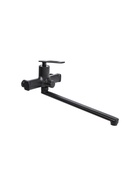 УЦЕНКА Смеситель для ванны Accoona A71127AT, однорычажный, излив 300 мм, душевой набор, черный 94100 - Фото 2