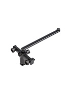 УЦЕНКА Смеситель для ванны Accoona A71127AT, однорычажный, излив 300 мм, душевой набор, черный 94100 - Фото 3