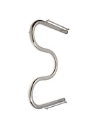 УЦЕНКА Полотенцесушитель водяной ТЕРА, М-образный, 600×400 мм, с полкой, D=32 мм, наруж. резьба 1" 6 - Фото 2