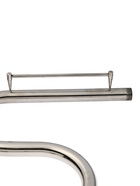 УЦЕНКА Полотенцесушитель водяной ТЕРА, М-образный, 600×400 мм, с полкой, D=32 мм, наруж. резьба 1" 6 - Фото 6