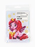 Вышивка крестиком для детей «Единорожка с подарком», набор для творчества, 14×10 см 10871325 - фото 319943161 Вышивка крестиком для детей «Единорожка с подарком», набор для творчества, 14×10 см 10871325 - фото 319943161