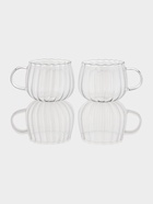 Набор кружек «Диана», 425 мл, 2 шт., боросиликатное стекло, прозрачный - Фото 1