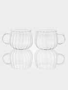 Набор кружек «Диана», 425 мл, 2 шт., боросиликатное стекло, прозрачный - Фото 3