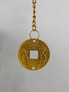 Колокольчик подвесной «Феникс и дракон», 1 колокол, d=4.8 см, 42×4.8×4.8 см - Фото 4