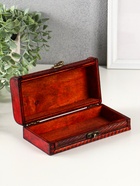 Шкатулка-купюрница дерево «Листья», для денег, украшений, 9×17×5.5 см - Фото 3