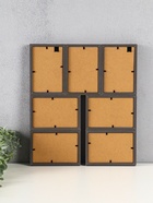 Фоторамка-коллаж на 7 фото 10×15 см «День и ночь», МДФ, стекло, 40.5×35.5×2.2 см - Фото 3