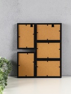 Фоторамка-коллаж на 5 фото 10×15 см «День и ночь», МДФ, стекло, 35.5×28.5×2.2 см - Фото 3