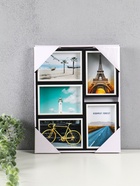 Фоторамка-коллаж на 5 фото 10×15 см «День и ночь», МДФ, стекло, 35.5×28.5×2.2 см - Фото 4