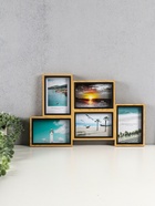 Фоторамка-коллаж на 5 фото 10×15 «Сливки», МДФ, стекло, 28.5×45.5×2.2 см - Фото 1