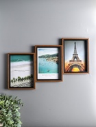 Фоторамка - коллаж на 3 фото 13×18 см «Корица», МДФ, стекло, 27.5×44.5×2.2 см - Фото 1