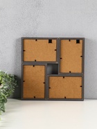 Фоторамка-коллаж на 4 фото 10×15 см «День и ночь», МДФ, стекло, 28.5×28.5×2.2 см - Фото 3