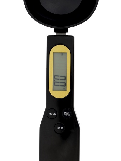 Мерная ложка LV-507, электронная, до 0.5 кг, чёрная