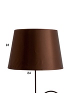 Торшер напольный BayerLux 3601/2, 2×40 Вт, Е27, коричневый+бежевый - фото 809291615