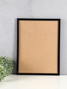 Фоторамка для фото 30×40 см «Премиум», пластик, чёрный