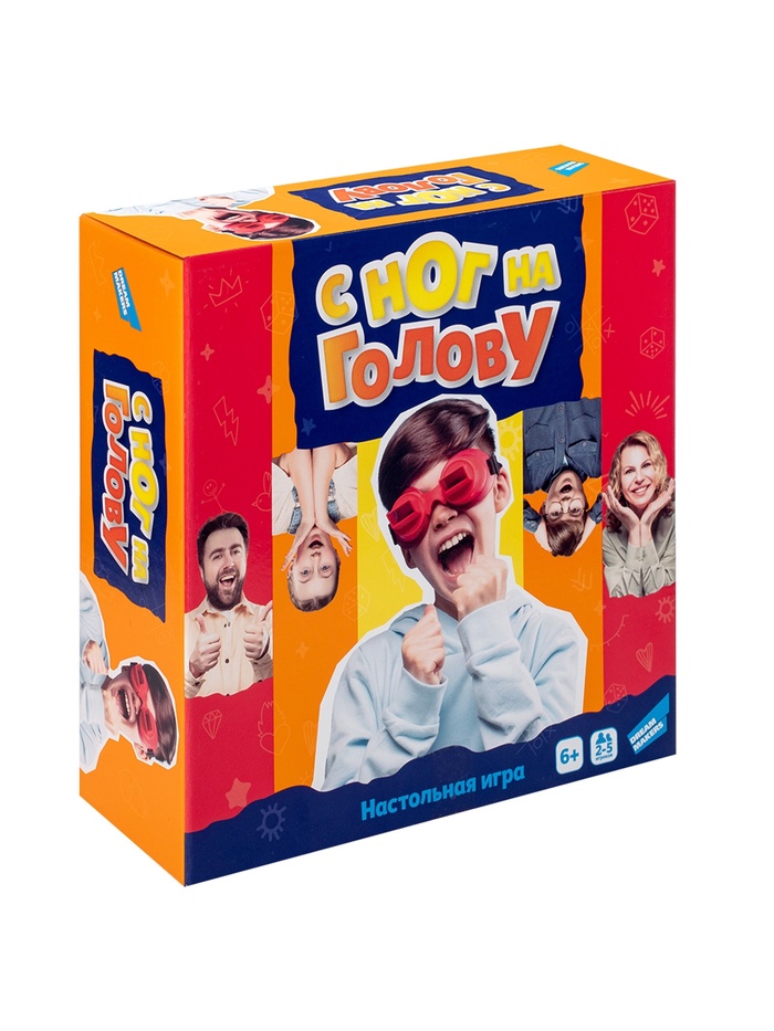 Настольная игра "С ног на голову" 2505C - фото 118996768