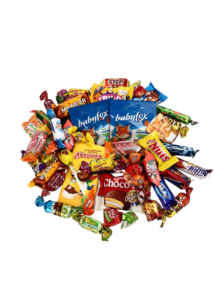 Сладкий новогодний подарок «Зимний чек», 900 г