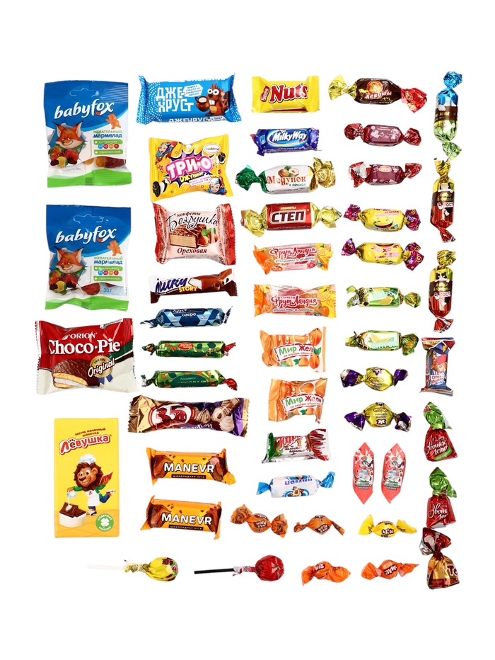 Сладкий новогодний подарок «Зимний чек», 900 г