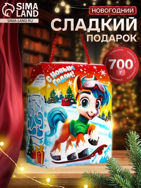 Сладкий новогодний подарок «Марк и Няша», 700 г