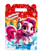 Сладкий новогодний подарок «Марк и Няша», детский, 700 г - Фото 4