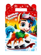 Сладкий новогодний подарок «Марк и Няша», детский, 700 г - Фото 5