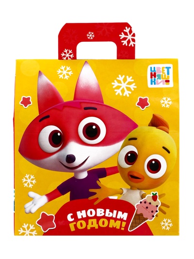 Сладкий новогодний подарок «Цветняшки», детский, 470 г