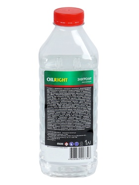 Электролит для аккумулятора oil right 1.28, пэт, 1 л