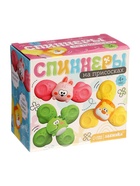 Игрушки для ванной, спиннеры на присосках, 3 шт. в наборе, зверушки - Фото 11