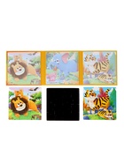 Книжка - деревяшка пазл «Животные», 48 деталей - Фото 5