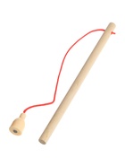 Пирамидка - сортер детская деревянная, с удочкой - Фото 4