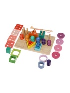 Пирамидка - сортер детская деревянная, с удочкой - Фото 7