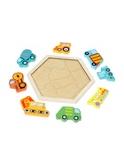 Головоломка рамка - вкладыш «Транспорт», 8 деталей - Фото 4